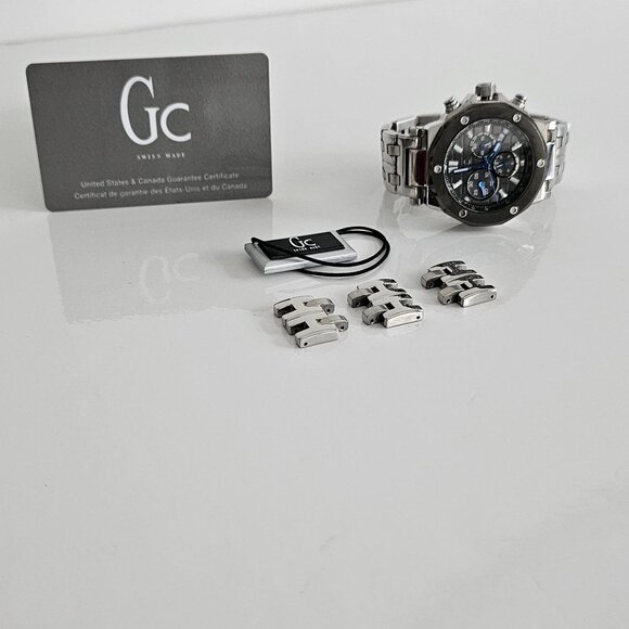 Gc Mens Gc-3 Chronograph Watch X72009G5S - Picture 2 of 14